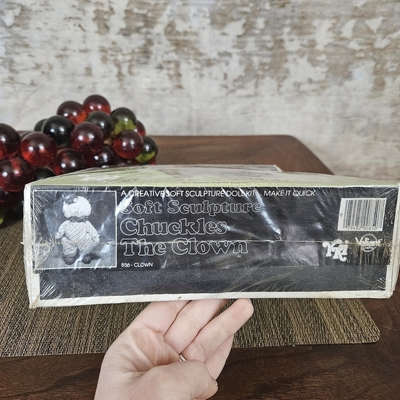 Vtg 1980s Chuckles the Clown 16" Baby Doll Soft Sculpture Kit Craft Sewing - Picture 10 of 12